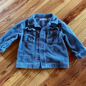 zara boys corduroy button down shirt. size 18-24mo, very good condition.